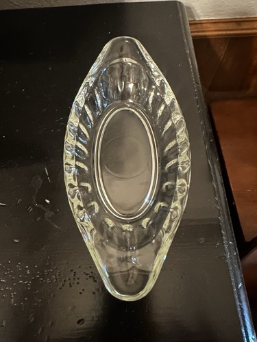 Vintage glass banana split - glass,