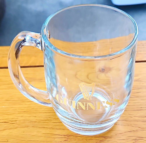 Guinness clear glass beer - guinness,