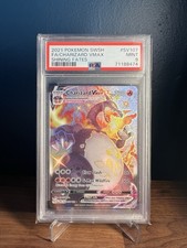 Pokémon TCG Charizard VMAX Shining Fates Holo Rare Card PSA 9 SV107/SV122