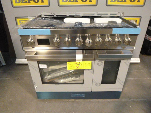 Smeg range cooker steel - range,