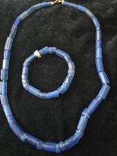 Vintage Sea Blue West African