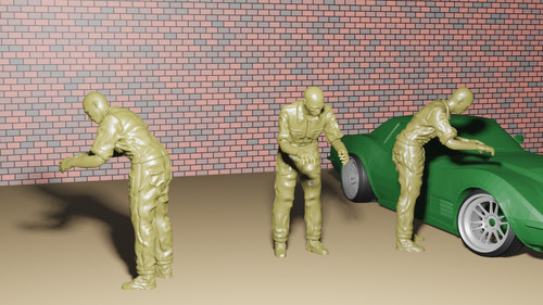 Figure man mechanic good - 1/43,