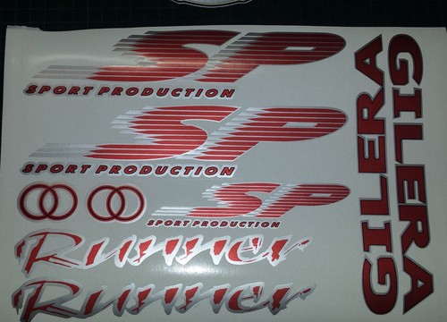 Gilera runner sticker - gilera, sticker/decal