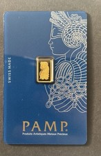 1 Gram Gold Bar - Pamp Fortuna