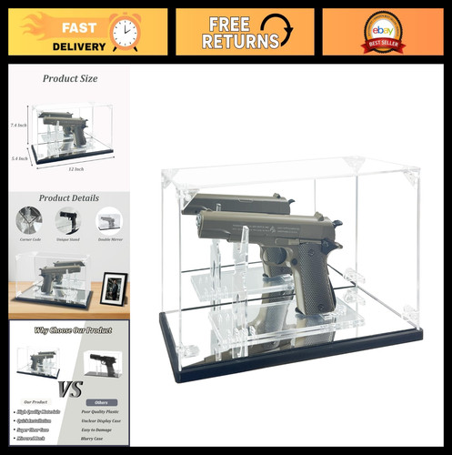 Acrylic pistol display case - display,