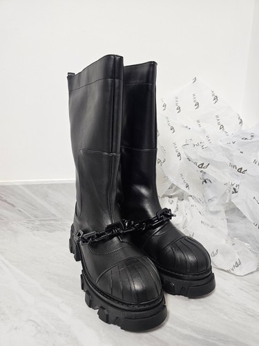 Man knee high boots - pd,