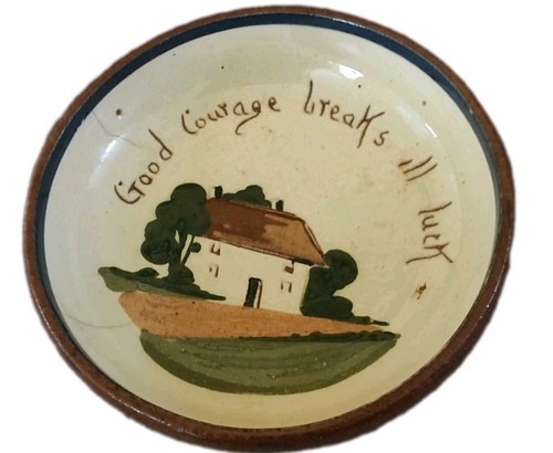 Good courage breaks luck - courage,