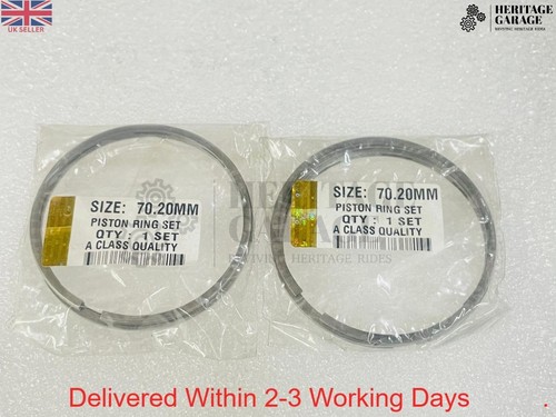 Bsa a10 650cc piston ring - bsa, set
