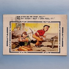 Comic Postcard C1935 Road