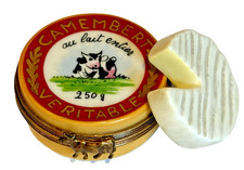 LIMOGES PEINT MAIN Camembert