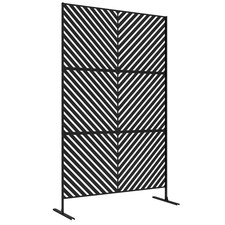Metal privacy screen panel - metal,