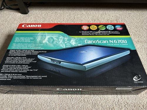 Boxed canon canoscan n670u - canon,