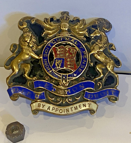 Antique royal warrant by - warrant, “by