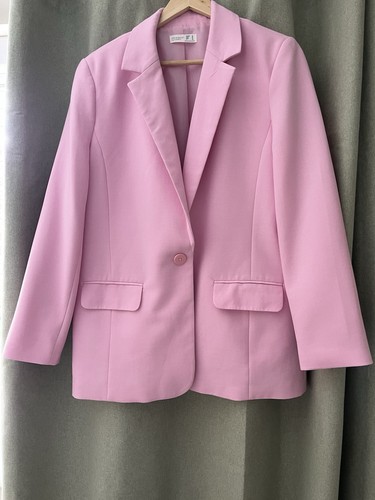 Bright pink blazer jacket - bright,