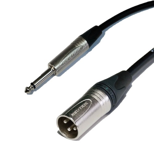 Neutrik xlr male np2x - np2x, 1/4"