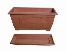 Plastic planter plant flower - plastic,