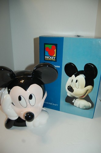 Mickey mouse cookie jar - jar, bnib