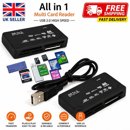 Memory card reader all - reader, one