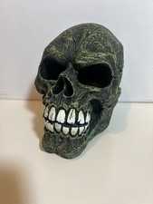 Resin Skull Ideal Sweet Jar with Lid Halloween Decoration Gothic Collectible