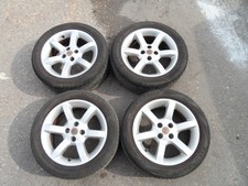 2003 ROVER MGF MG TF 1.6 1.8 135 SET OF 4, 15" 6 SPOKE ALLOY WHEELS & TYRES
