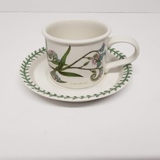Vintage Portmeirion Botanic Garden Coffee/Tea Cup & Saucer Set - Forget-Me-Not