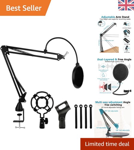 Compact desk microphone stand - compact,