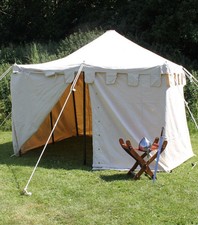 Camping Tent Medieval square