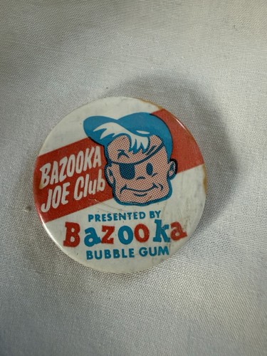 Bazooka joe club badge - joe,