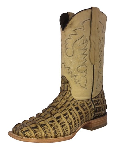 Mens western cowboy boots - mens, sand