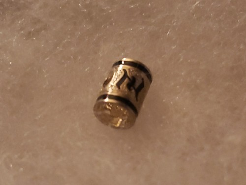 Hawaiian baby silver initial - silver,
