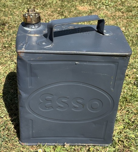 Vintage esso gallon - esso, petrol