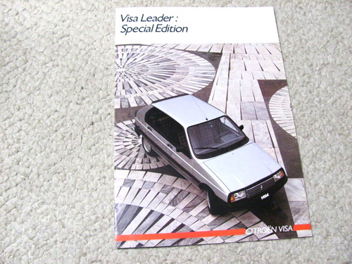 1986 citroen visa leader - citroen, (uk)
