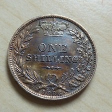 Queen Victoria 1 Shilling