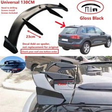 For VW Touareg MK2 7P 2011-17 KS-Style Rear Roof Spoiler Airplane Wing Universal