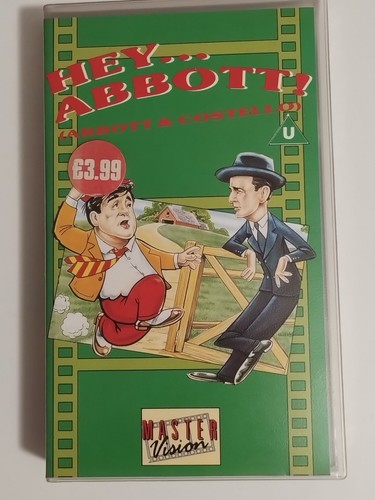 Vhs video tape hey - video, abbott