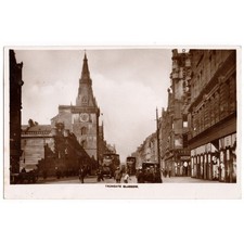 GLASGOW Trongate Real Photo Postcard Postally Used 1941