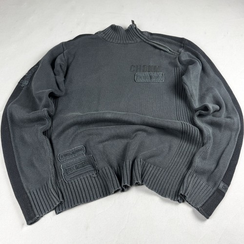Mens gray half zip - gray,