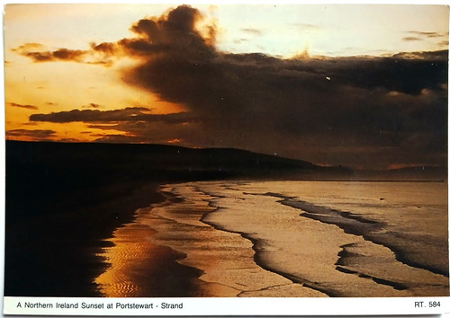 Sunset portstewart derry - portstewart,