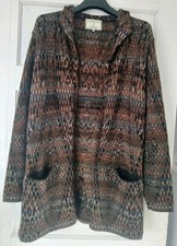 THE ALPACA COLLECTION Pure Alpaca Wool Long Cardigan Sz Large