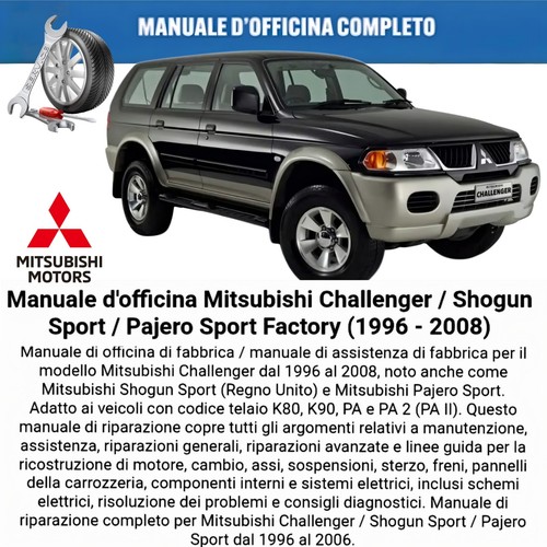 Mitsubishi challenger shogun - mitsubishi,