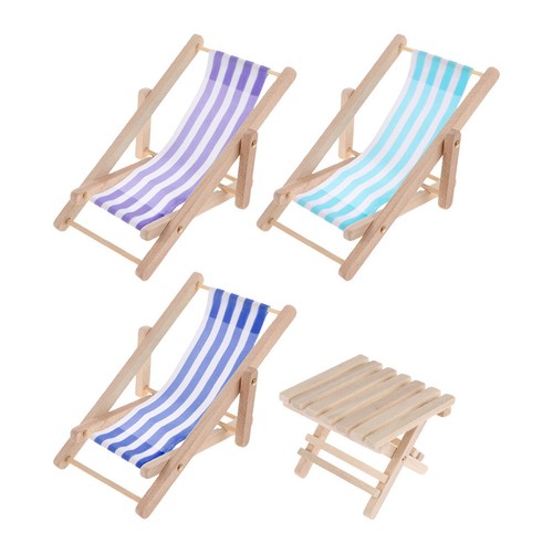 Miniature deck chair house - miniature,