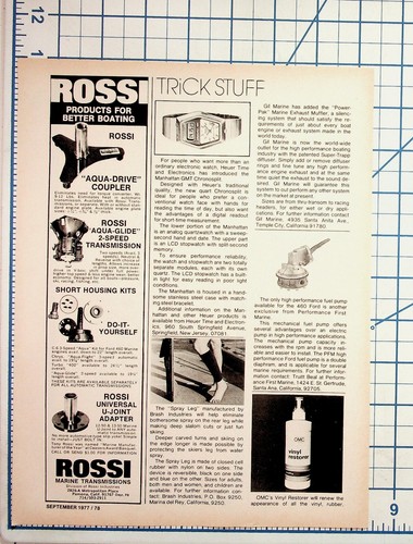 1977 rossi marine - marine, boating