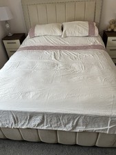 king size duvet cover set by Life from Coloroll Cream & Pink 