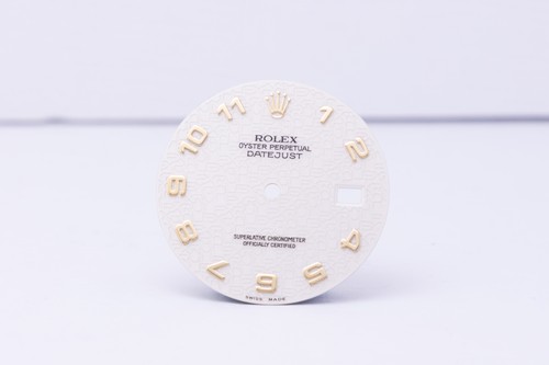 Rolex mens datejust - mens, cream