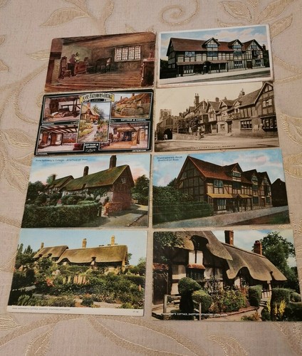 Lot old postcards - of, 8