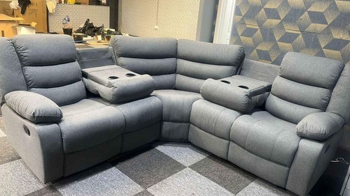 Roma grey fabric - roma, recliner