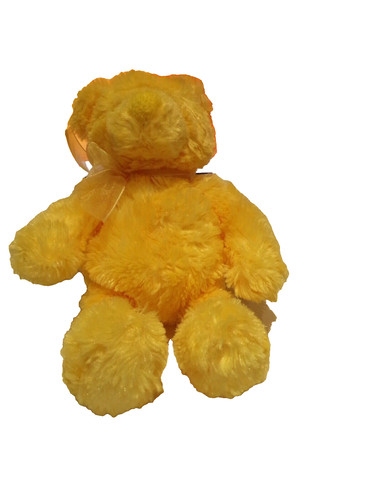 Gund plush yellow - yellow, bear