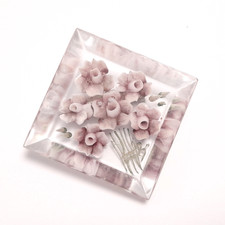 Vintage reverse carved lucite - carved,