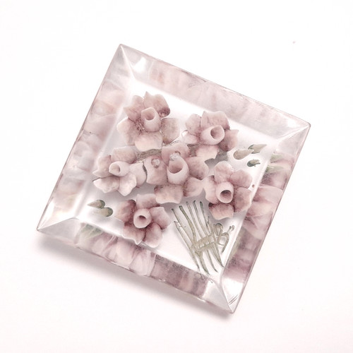 Vintage reverse carved lucite - vintage,