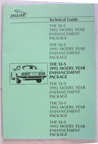 Jaguar xjs 1992 - model, year